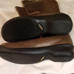 Womens Keen Brown Leather Boots Sz 7